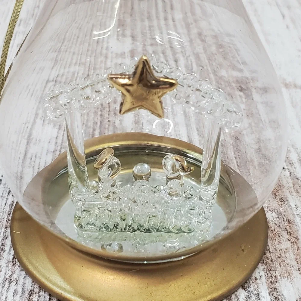Blown Clear Glass 3½